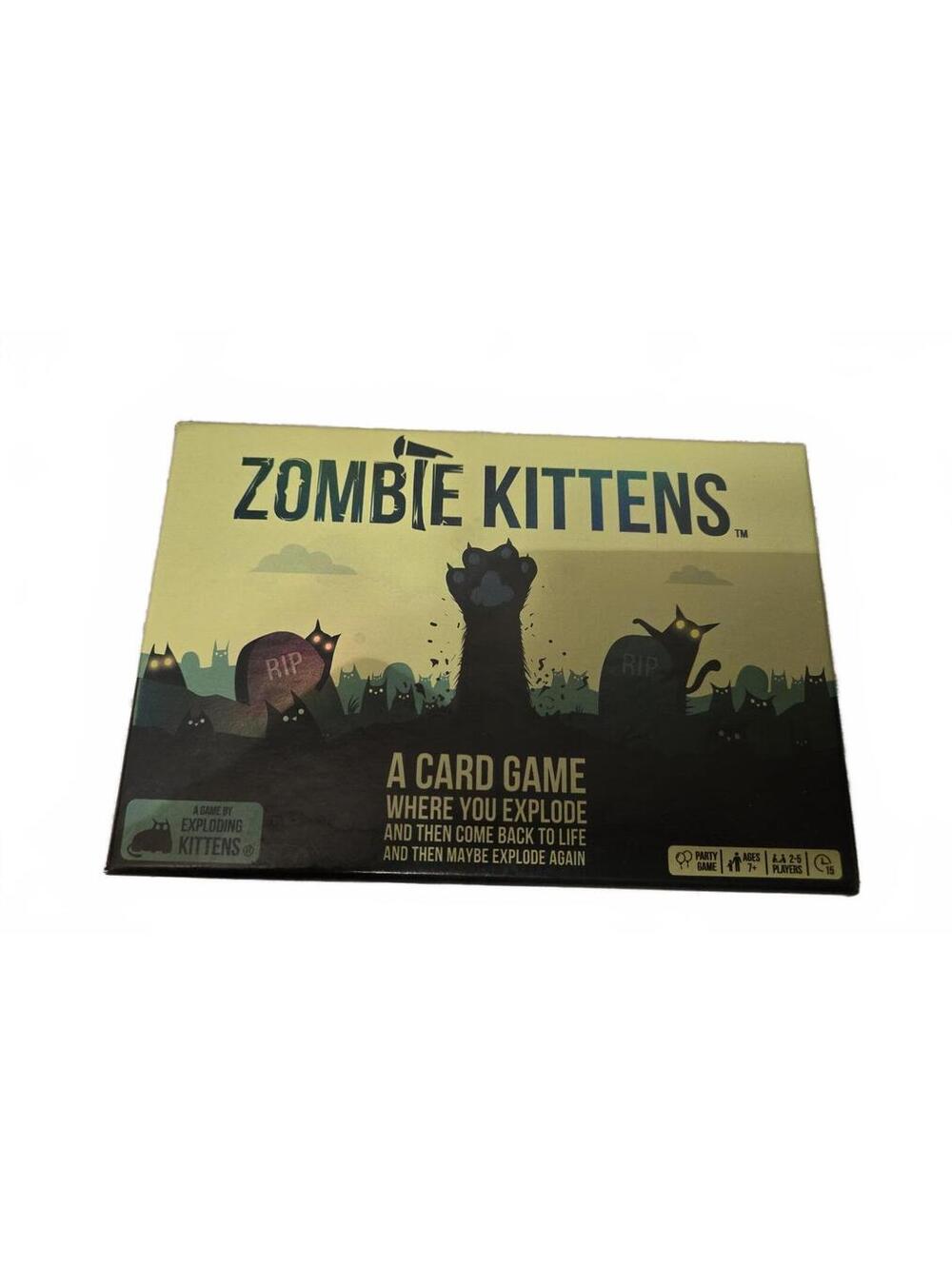 Zombie Kittens Card Game by Exploding Kittens (2022) Complete